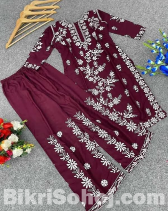 PAKISTANI INSPIRED CHIKENKARI TWO PIECE